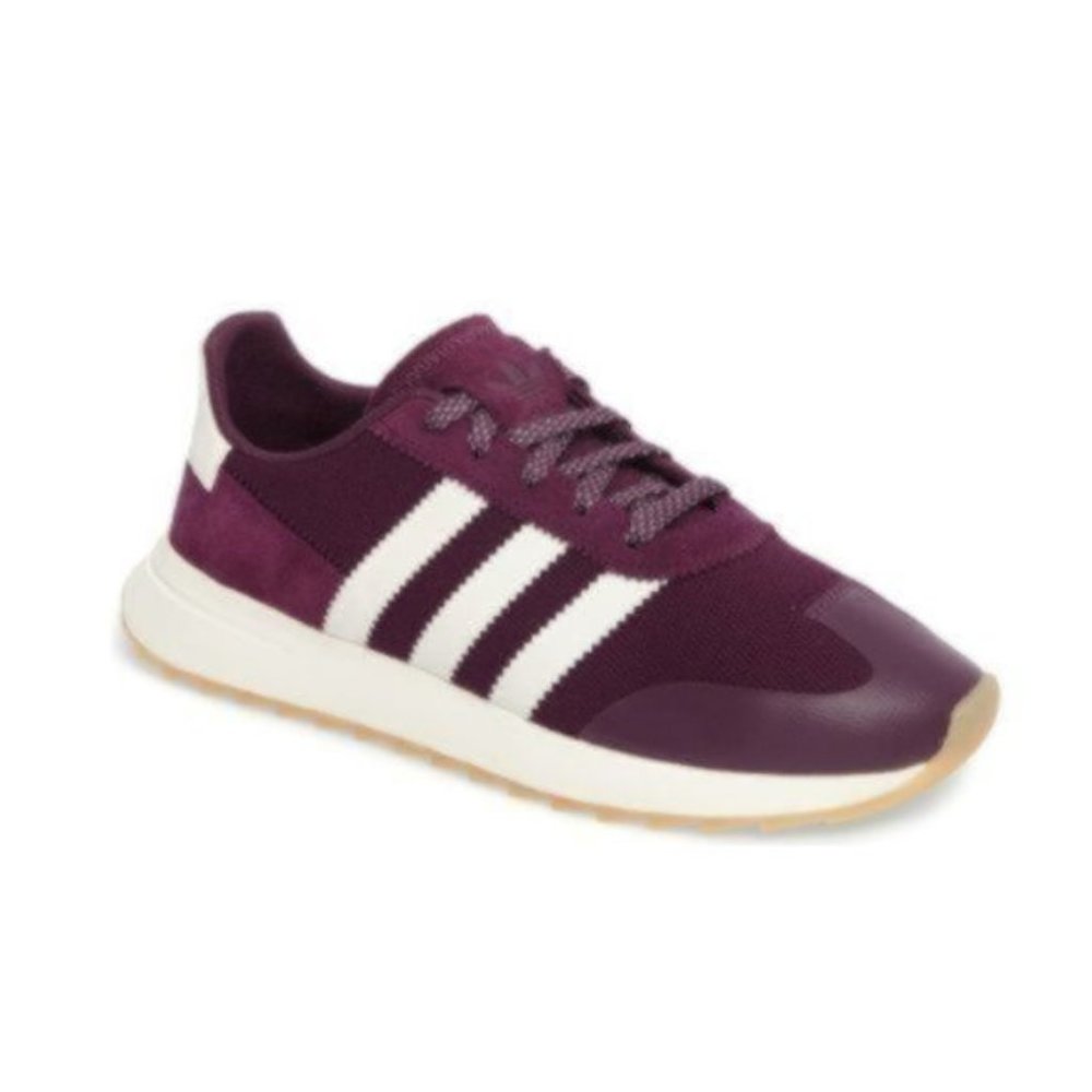 Adidas: Purple Flashback Sneaker